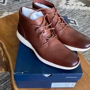 COLE HAAN Grand Tour Chukka Woodbury/Ivory BNWB